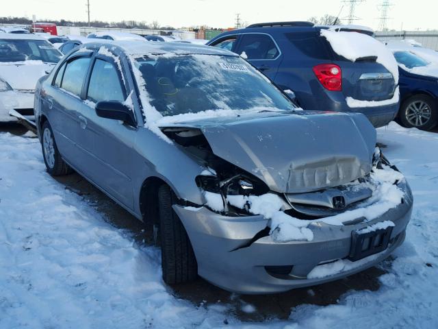 2HGES16595H501059 - 2005 HONDA CIVIC LX TAN photo 1