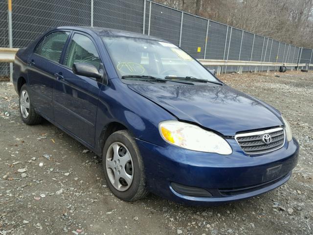 2T1BR32E47C813544 - 2007 TOYOTA COROLLA CE BLUE photo 1