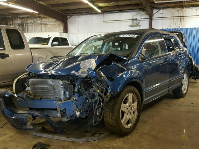 1B3HB48A29D214321 - 2009 DODGE CALIBER SX BLUE photo 2