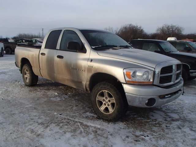 1D7HU18276S559003 - 2006 DODGE RAM 1500 S GRAY photo 1