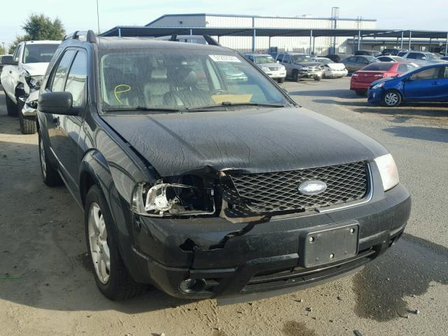 1FMDK06157GA25470 - 2007 FORD FREESTYLE BLACK photo 1