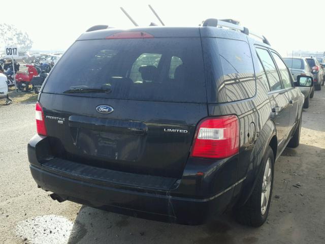 1FMDK06157GA25470 - 2007 FORD FREESTYLE BLACK photo 4