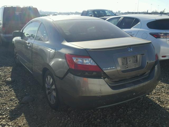 2HGFG12628H535773 - 2008 HONDA CIVIC LX GRAY photo 3