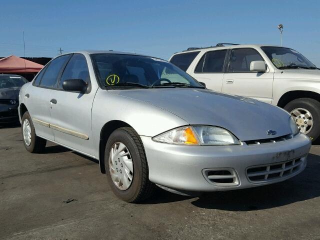 1G1JC524X27433627 - 2002 CHEVROLET CAVALIER B SILVER photo 1