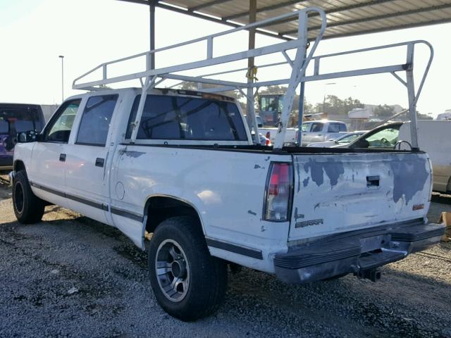 1GTGC23R9YF404807 - 2000 GMC SIERRA C25 WHITE photo 3