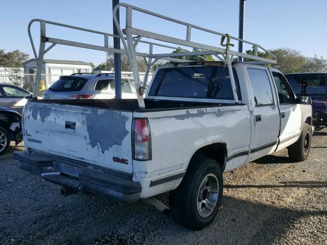 1GTGC23R9YF404807 - 2000 GMC SIERRA C25 WHITE photo 4