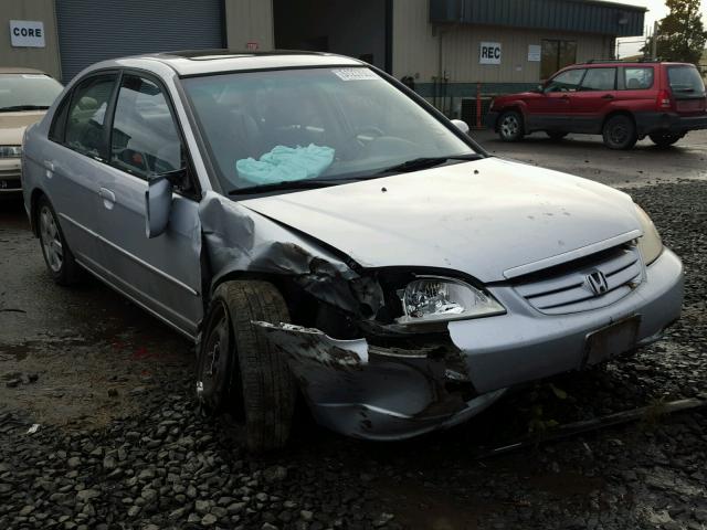 2HGES25742H536404 - 2002 HONDA CIVIC EX ვერცხლისფერი ფოტო 1
