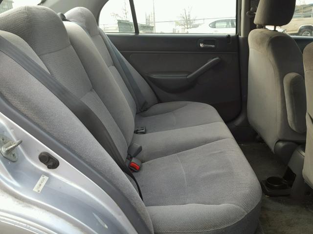 2HGES25742H536404 - 2002 HONDA CIVIC EX ვერცხლისფერი ფოტო 6