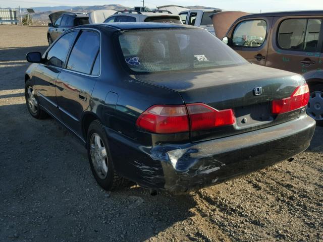 1HGCG165XXA020201 - 1999 HONDA ACCORD EX BLACK photo 3