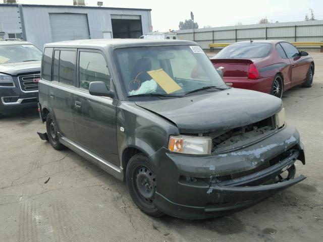 JTLKT324350194455 - 2005 TOYOTA SCION XB BLACK photo 1