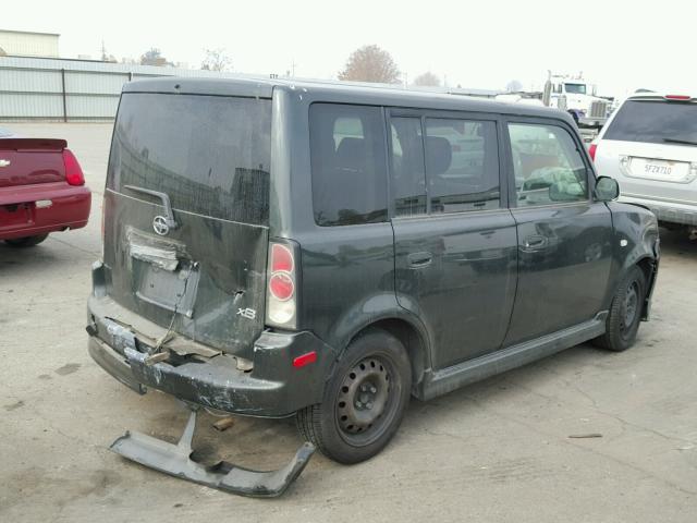 JTLKT324350194455 - 2005 TOYOTA SCION XB BLACK photo 4