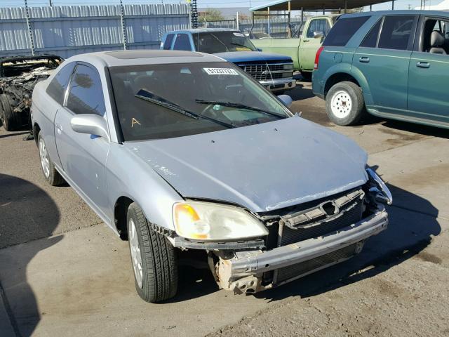 1HGEM21052L014175 - 2002 HONDA CIVIC EX GRAY photo 1