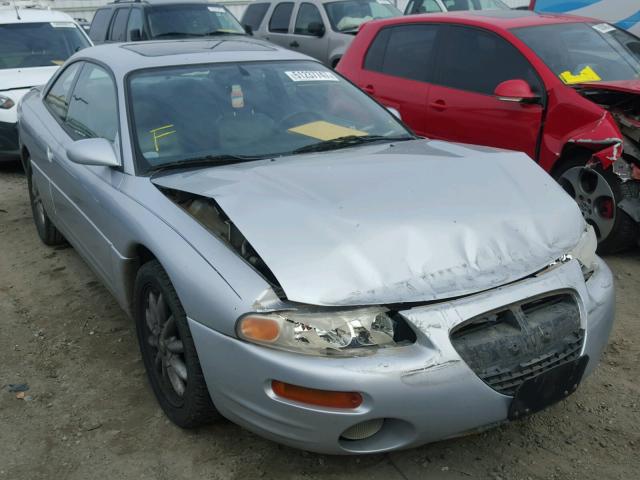 4C3AU52N9YE049746 - 2000 CHRYSLER SEBRING LX SILVER photo 1