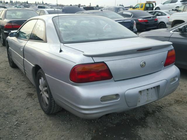 4C3AU52N9YE049746 - 2000 CHRYSLER SEBRING LX SILVER photo 3