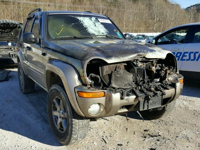 1J4GL58K64W141130 - 2004 JEEP LIBERTY LI GOLD photo 1