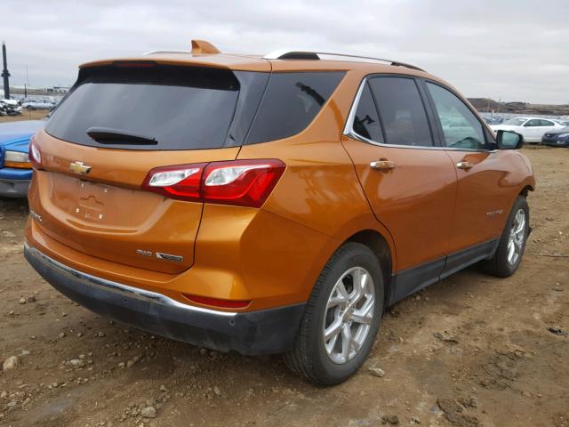 2GNAXVEV0J6274266 - 2018 CHEVROLET EQUINOX PR ORANGE photo 4