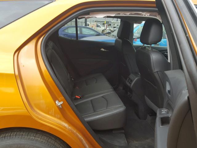 2GNAXVEV0J6274266 - 2018 CHEVROLET EQUINOX PR ORANGE photo 6