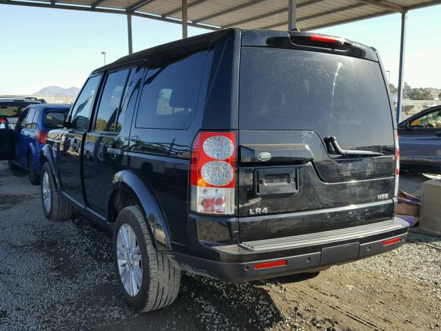 SALAK2D41BA561630 - 2011 LAND ROVER LR4 HSE LU BLACK photo 3