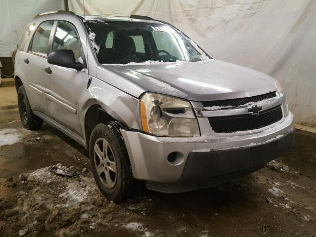 2CNDL13F166189199 - 2006 CHEVROLET EQUINOX LS SILVER photo 1