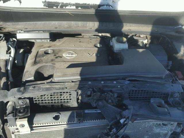 5N1AR2MM8DC679521 - 2013 NISSAN PATHFINDER BLACK photo 7