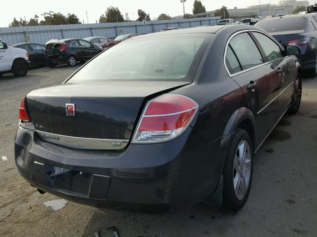 1G8ZS57N28F283181 - 2008 SATURN AURA XE BLACK photo 4