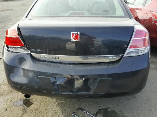 1G8ZS57N28F283181 - 2008 SATURN AURA XE BLACK photo 9