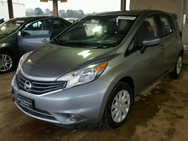 3N1CE2CP2FL356807 - 2015 NISSAN VERSA NOTE GRAY photo 2