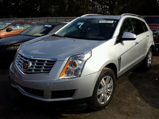 3GYFNCE33DS530651 - 2013 CADILLAC SRX LUXURY SILVER photo 2