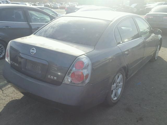 1N4AL11D06N317152 - 2006 NISSAN ALTIMA S GRAY photo 4