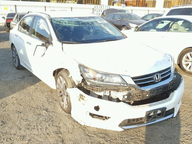 1HGCR2F57FA048004 - 2015 HONDA ACCORD SPO WHITE photo 1