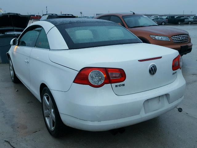 WVWDA71F17V002122 - 2007 VOLKSWAGEN EOS 2.0T S SILVER photo 3