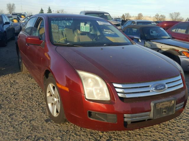 3FAFP07106R108959 - 2006 FORD FUSION SE BURGUNDY photo 1