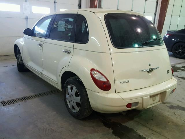 3A4FY58B87T505409 - 2007 CHRYSLER PT CRUISER WHITE photo 3