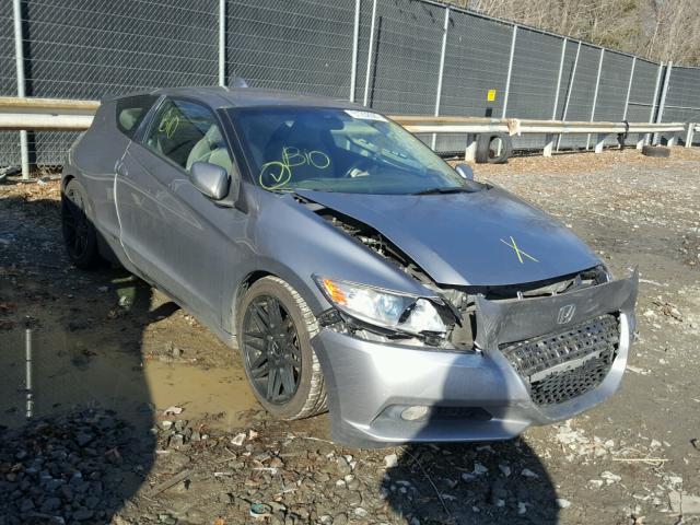 JHMZF1D6XBS004511 - 2011 HONDA CR-Z EX SILVER photo 1