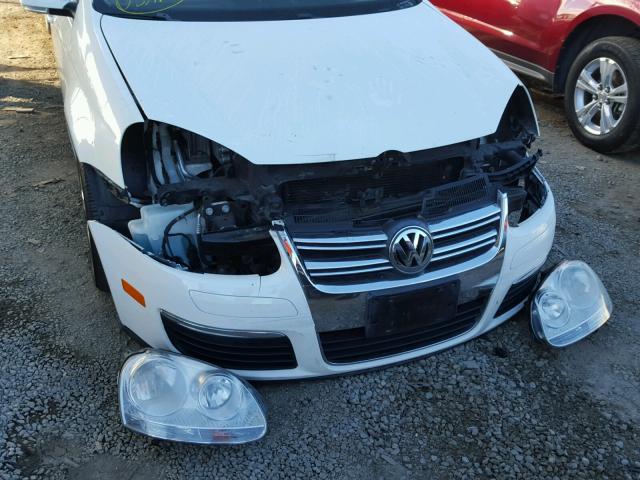 3VWJZ71K88M099546 - 2008 VOLKSWAGEN JETTA S WHITE photo 9