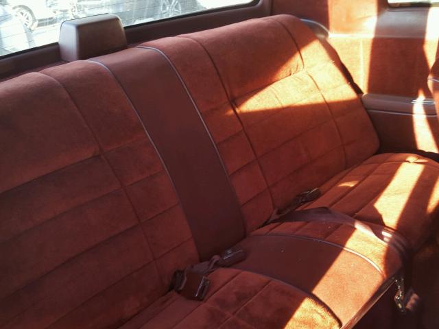 1C3BC51E1GG131824 - 1986 CHRYSLER LEBARON 栗色 照片 6