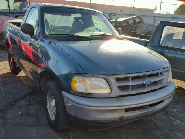 1FTDF1722VKC14271 - 1997 FORD F150 GREEN photo 1