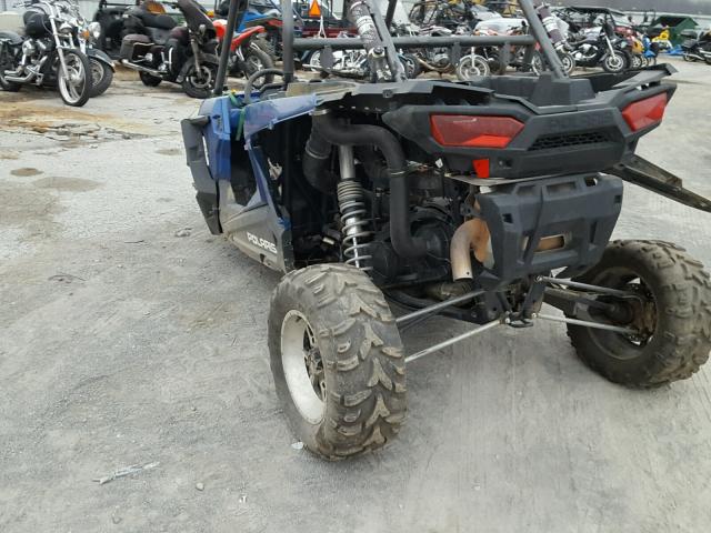 4XAST1EA6EF360652 - 2014 POLARIS RZR 1000 X BLUE photo 3