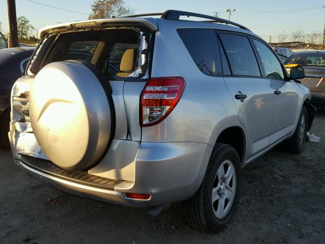 2T3KF4DV2CW130351 - 2012 TOYOTA RAV4 SILVER photo 4