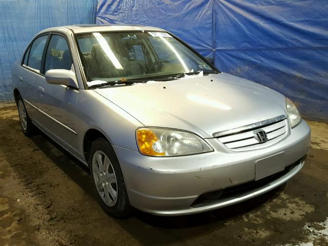 2HGES26843H586390 - 2003 HONDA CIVIC EX SILVER photo 1