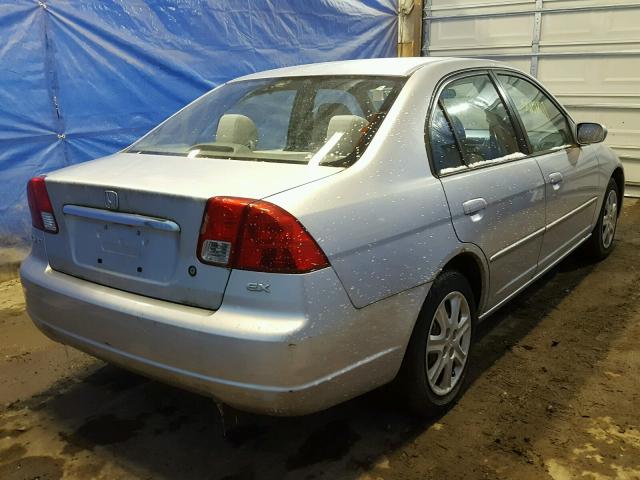 2HGES26843H586390 - 2003 HONDA CIVIC EX 银色 照片 4
