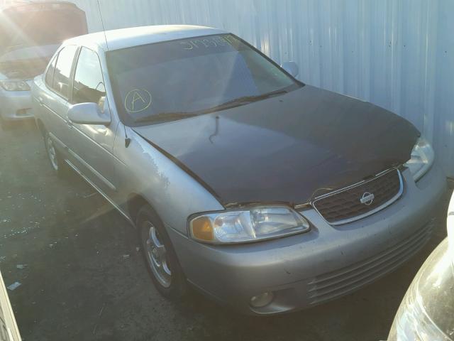 3N1CB51D12L648199 - 2002 NISSAN SENTRA XE SILVER photo 1