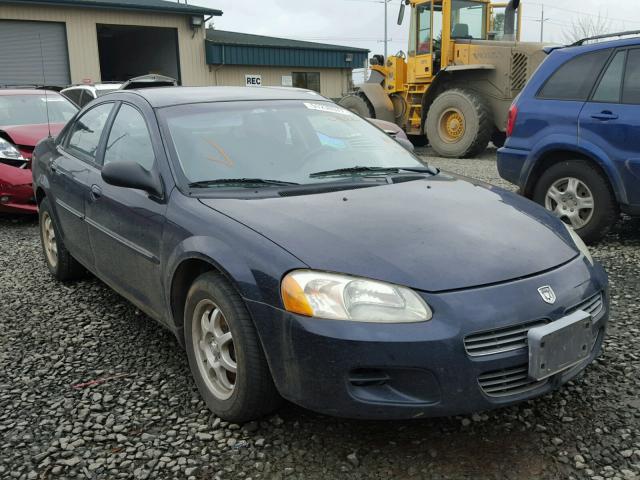 1B3EJ46U81N587350 - 2001 DODGE STRATUS SE BLUE photo 1