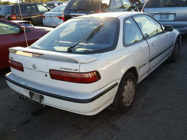 JH4DA9459MS050364 - 1991 ACURA INTEGRA LS WHITE photo 4