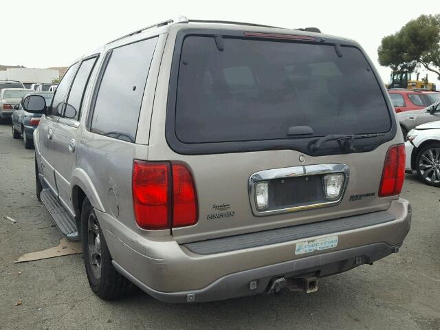 5LMEU27R61LJ11672 - 2001 LINCOLN NAVIGATOR 米色 照片 3