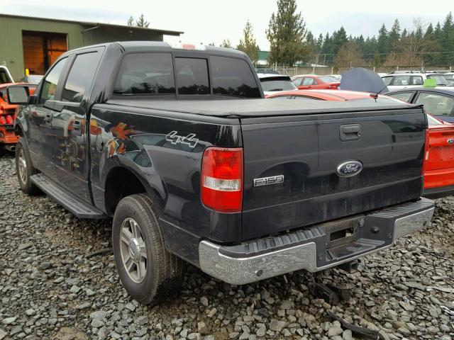 1FTRW14W77FB49782 - 2007 FORD F150 SUPER BLACK photo 3