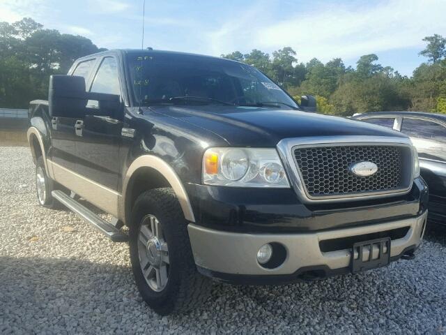 1FTPW14V78FA20263 - 2008 FORD F150 SUPER BLACK photo 1