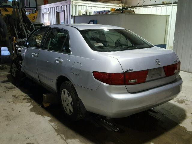 1HGCM56485A184924 - 2005 HONDA ACCORD LX SILVER photo 3