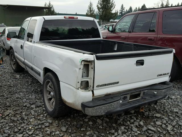 2GCEC19T6Y1388593 - 2000 CHEVROLET SILVERADO WHITE photo 3