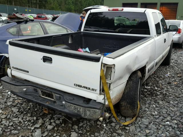 2GCEC19T6Y1388593 - 2000 CHEVROLET SILVERADO WHITE photo 4